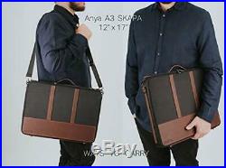 Luxury Art Portfolio Case 12 x 17 A3 Artist Carrying Bag Premium Business Art