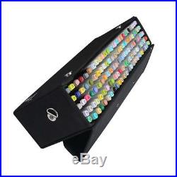 MEEDEN 120 Piece Markers Carrying Case Empty Holder for Copic Prismacolor Touch