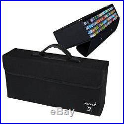 MEEDEN Professional Marker Carry Case Lattice Style Empty Holder Marker Storage