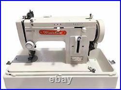 MZ-518 Portable Walking-Foot/Zigzag Sewing Machine with Machine + Carrying Case