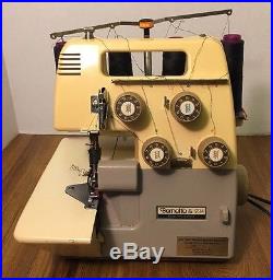 Made For Bernina Bernette 234 Overlock Complete With Carrying Case