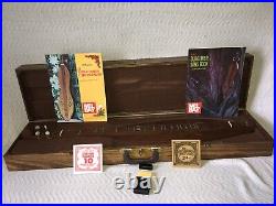 Mountain Dulcimer String Instrument in Wood Carry Case Expertly Crafted + Books