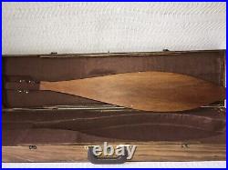 Mountain Dulcimer String Instrument in Wood Carry Case Expertly Crafted + Books