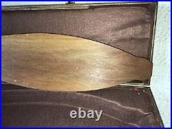 Mountain Dulcimer String Instrument in Wood Carry Case Expertly Crafted + Books