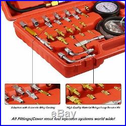 NEW 0-140 PSI Manometer Fuel Injection Craft Probe Gauge Test Adapter Kit/TU-443