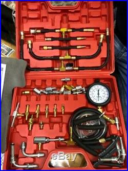 NEW 0-140 PSI Manometer Fuel Injection Craft Probe Gauge Test Adapter Kit/TU-443
