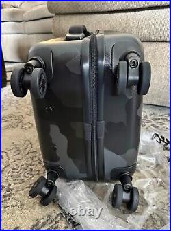NEW Herschel Trade Hard Case Carry On Spinner Suitcase, Night Camo, 40 L