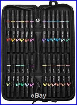 NEW Prismacolor Premier Double-Ended Art Markers, Asstd. 24pc with Carrying Case
