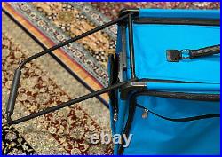 NWOT Tutto Turquoise Collapsible Sewing Serger Machine Carrying Case with Wheels