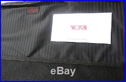 NWT TUMI Large Presentation Portfolio Ballistic Nylon Carrying Case-$225