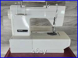Necchi 537FA Portable Sewing Machine, carrying case, micro serger & More