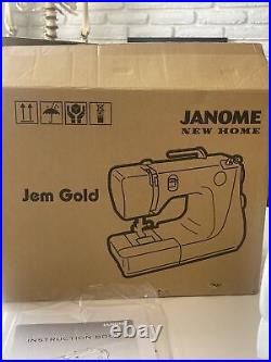 New Janome Jem Gold 660 Sewing Machine