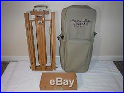 New Jullian France French Rexy Watercolor Easel with Paint Box & Carrying Case