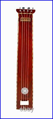 New Musical Instrument With Bag 4 String Box Tanpura Indian Professional