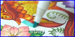 New Ohuhu Illustration Marker 320 All Color Set & Blender Pen With Carrying Case