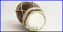 New Professional Designer 2 Side Nut And Rope Dholaki / Dholak With Cover