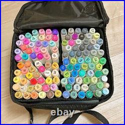 Ohuhu illustration Markers 120 Colors with Carrying Case Honolulu Series