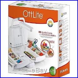 OttLite Craft Carrying Case with Lamp White NO TAX