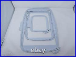 PFAFF Creative Icon Embroidery Attachment, 3 Hoops, Carry Case EXCELLENT