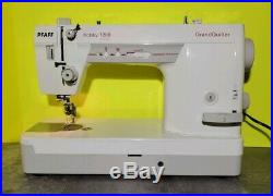 PFAFF GrandQuilter HOBBY 1200 Sewing Machine, Rolling Carry Case & Sew Steady