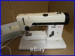 PFAFF Stretch 295-1 Sewing Machine With Pedal & Carrying Case