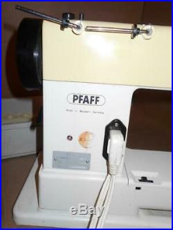PFAFF Stretch 295-1 Sewing Machine With Pedal & Carrying Case