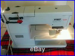 Pfaff 1222 Steel sewing machine With Pedal & Hard Shell Carry Case