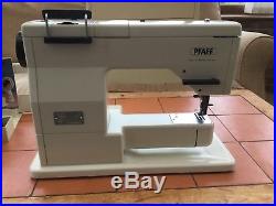 Pfaff 1222E All Rounder Sewing Machine & Accessories In Hard Carry Case