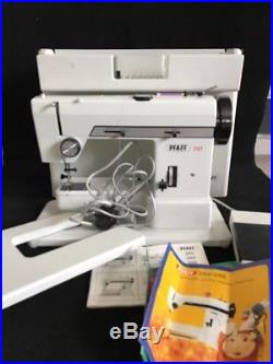 Pfaff 297 sewing machine with hard carry case and Foot Control good working