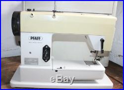 Pfaff 297 sewing machine with hard carry case and pedal