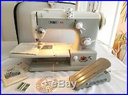 Pfaff 360 Sewing Machine, Plus Foor Control, Carrying Case & Pattern Wheel