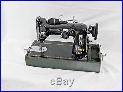 Pfaff Model 130-6 Sewing Machine with Instruction Book & Carrying Case