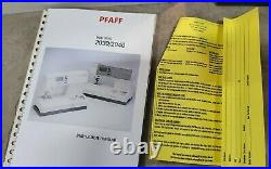 Pfaff Tiptronic 2040 Sewing Machine With Pedal, Manual, And Carrying Case