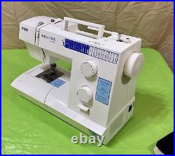 Pfaff hobby 1142 Electronic Sewing Machine with Carry Case Accessories Tested