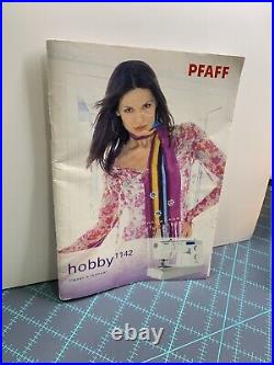 Pfaff hobby 1142 Electronic Sewing Machine with Carry Case Excellent Condition
