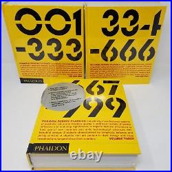 Phaidon Design Classics Complete 3 Book Set with Carry Case Factory Sealed