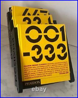 Phaidon Design Classics Volumes 1-3 with Original Carrying Case 2006 HC