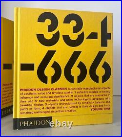 Phaidon Design Classics Volumes 1-3 with Original Carrying Case 2006 HC