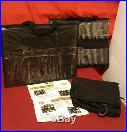 Plaid QVC Scrapbooking Carrying Case Craft Tote Bag Organizer PVC Black