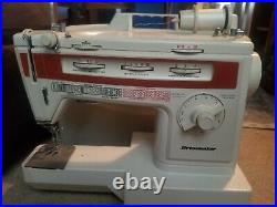 Portable Dressmaker Sewing Machine with carrying case