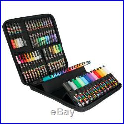 Posca Art Markers 60 Piece Carry Case Pen Set Mixed Colours & Sizes