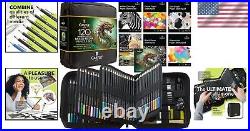 Premium 120+ Art Pencil Collection in Travel Case Mixed Media Set for Artists