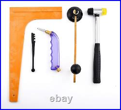 Professional 13 Pieces Mosaic Tile and Stained Glass Start-Up Tool Set with Carr