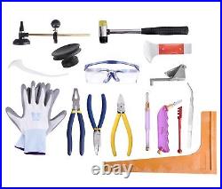 Professional 16 Pieces Mosaic tile and Stained Glass Start-up Tool Set with C