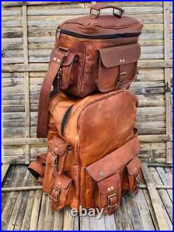 Real Messenger Laptop Bag Backpack Rucksack Leather 12X16 11 Camera Bag Free