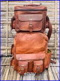 Real Messenger Laptop Bag Backpack Rucksack Leather 12X16 11 Camera Bag Free