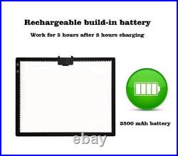 Rechargeable A3 LED Light Pad with Carry Bag, Rechargeable-A3+Padded case