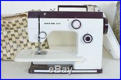 Riccar 8500 Sewing Machine with Pedal, Carrying Case, & Extras Tested Working Nice
