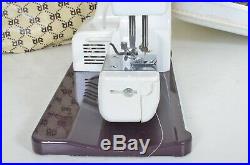 Riccar 8500 Sewing Machine with Pedal, Carrying Case, & Extras Tested Working Nice