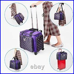 Rolling Sewing Machine Bag with Universal wheelsSewing Machine Carrying Case